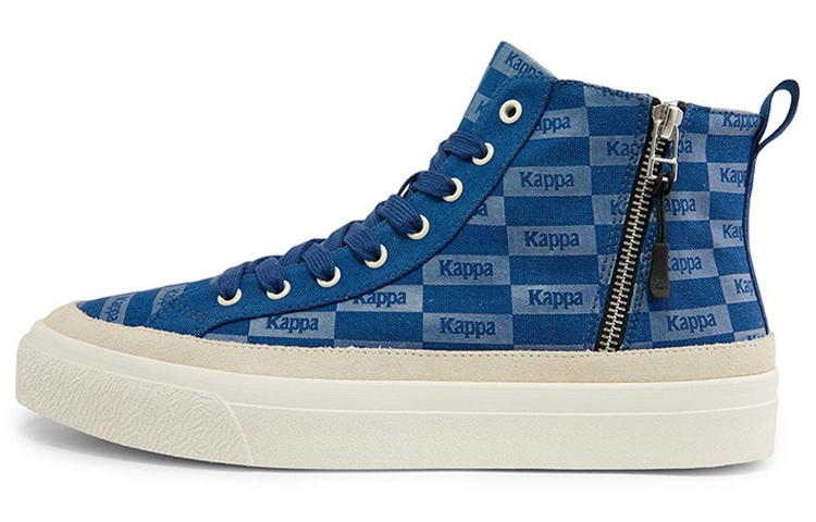 Kappa High-Top Sneaker 'Blue White'