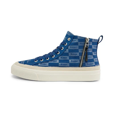 Kappa High-Top Sneaker 'Blue White'