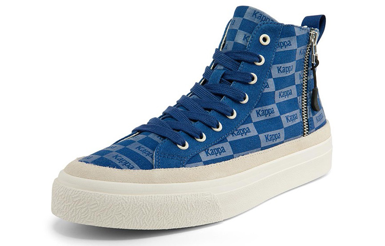 Kappa High-Top Sneaker 'Blue White' 圖 2