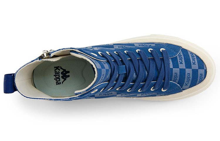 Kappa High-Top Sneaker 'Blue White' 圖 3