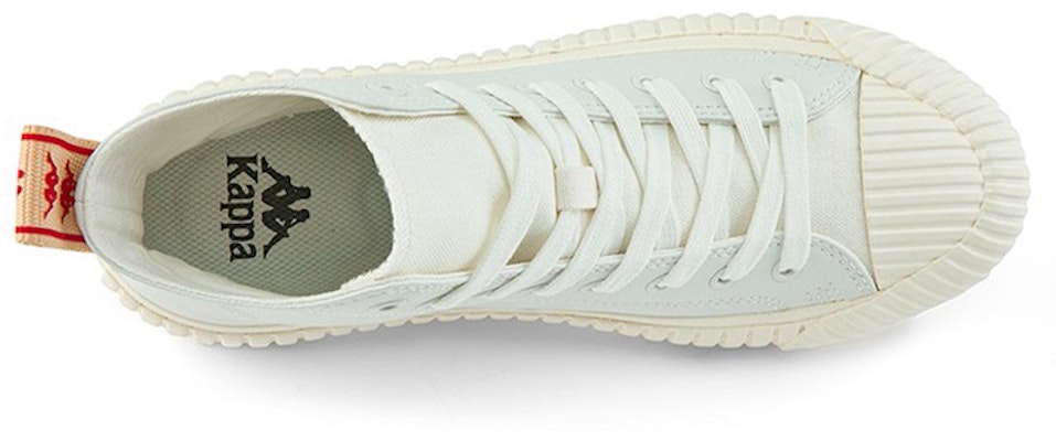 カッパ ハイカットスニーカー 「ジャスミンホワイト」 K0BW5VS05D-030 Shop カッパ ハイカットスニーカー 「ジャスミンホワイト」 K0BW5VS05D-030