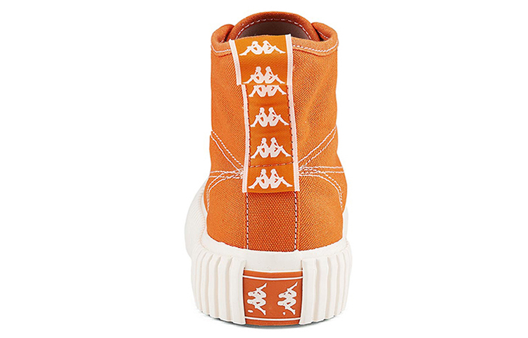 Shop Kappa高帮运动鞋'橙色' K0AW5VS10-706