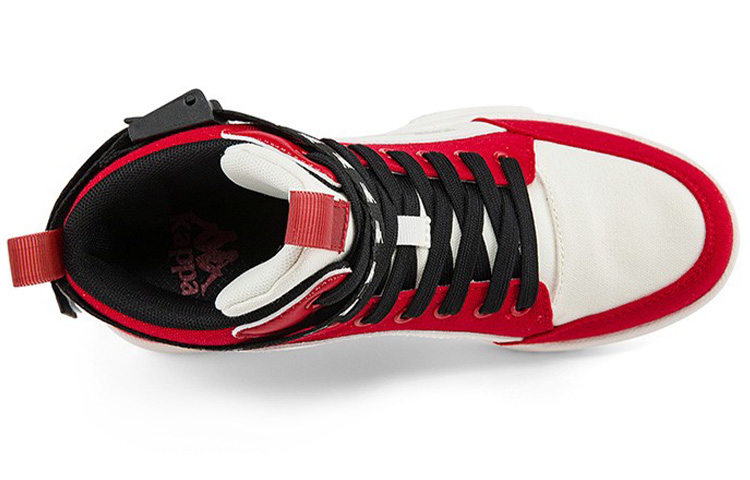 Kappa High-Top Sneaker 'Red Black White' 圖 4
