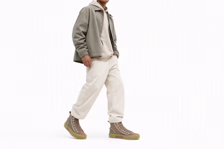 Order Sneaker Kappa High-Top 'Merah Cokelat Tren' KPCTEVS60-6505