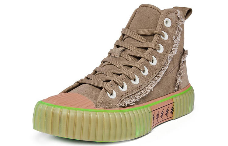 Lookbook Sneaker Kappa High-Top 'Merah Cokelat Tren' KPCTEVS60-6505