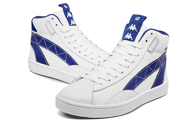 Kappa High-Top Sneaker 'White Blue' 圖 2