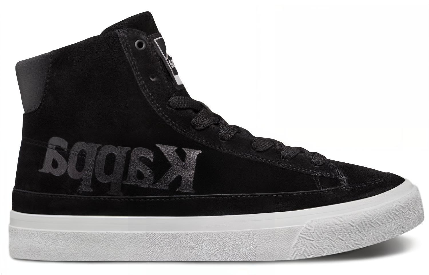 Order Kappa Sepatu Tinggi 'Cetakan Alphabet - Hitam' K09Y5CC23D-990