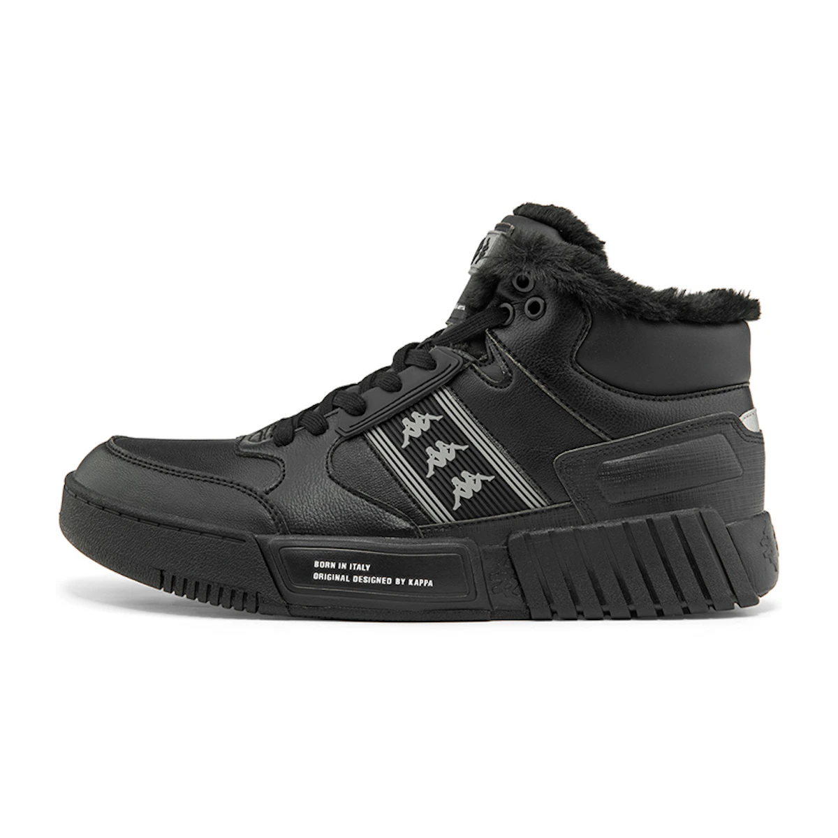 Beli Kappa High Top Sneakers Black Comfort K0B75CC34N 990 Novelship
