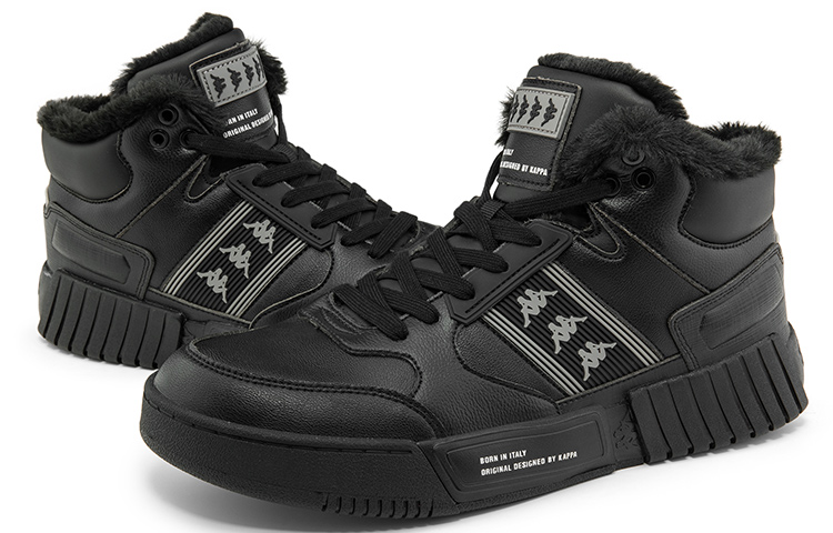 Kappa High-Top Sneakers 'Black CMFT' 圖 4