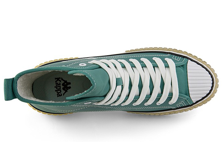Kappa High-Top Sneakers 'Blue White Fleece-Lined' 圖 3
