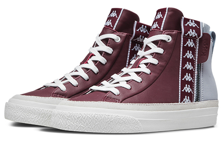 Kappa High-Top Sneakers 'Brown-Red' 圖 2