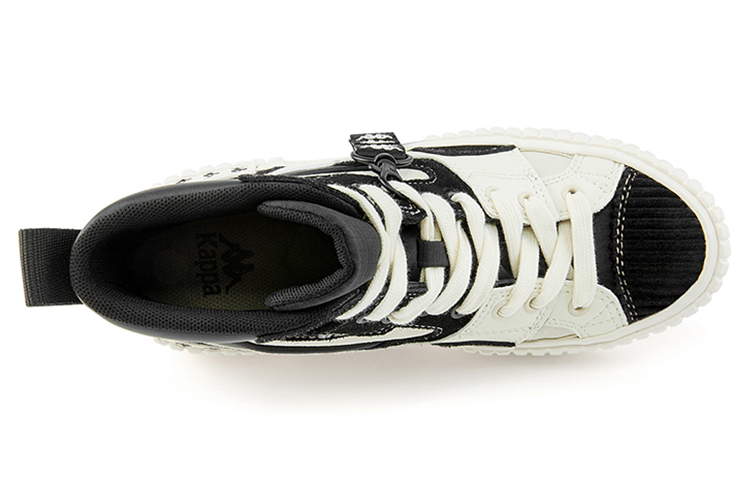 Kappa High-Top Sneakers 'Egret White' 圖 3