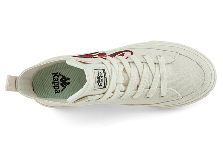 Kappa High-Top Sneakers 'Egret White' 圖 3