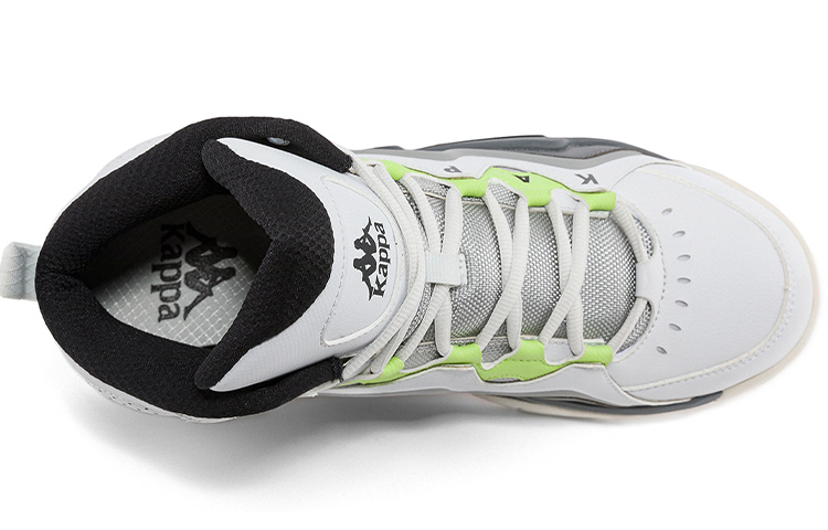 Kappa High-Top Sneakers 'Glacier Grey/Shadow Grey/Green' 圖 6