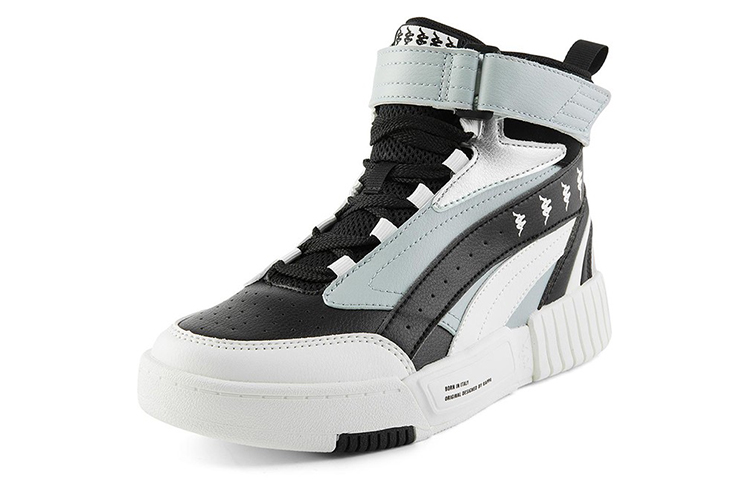 Kappa High-Top Sneakers 'Quiet Grey' 圖 2