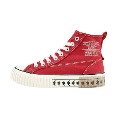 Kappa High-Top Sneakers 'Red'