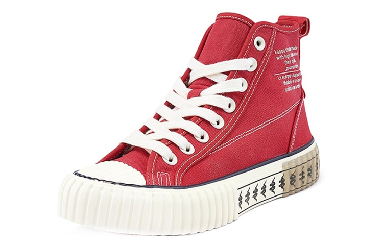 Kappa High-Top Sneakers 'Red' 圖 2