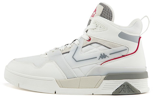 Kappa High-Top Sneakers 'White and Grey' K0BZ5CC12D-001 Buy Kappa High-Top Sneakers 'White and Grey' K0BZ5CC12D-001