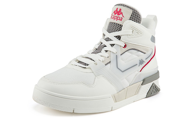 Order Sneakers Kappa High-Top 'Putih dan Abu-abu' K0BZ5CC12D-001