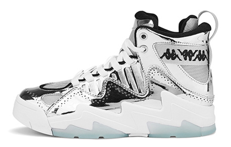Buy Kappa High Retro Basketball 'Silver White' K09Y5CC75-171