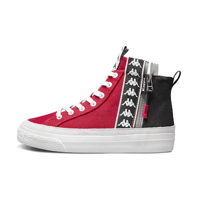 Kappa High-Top 'Red Black'