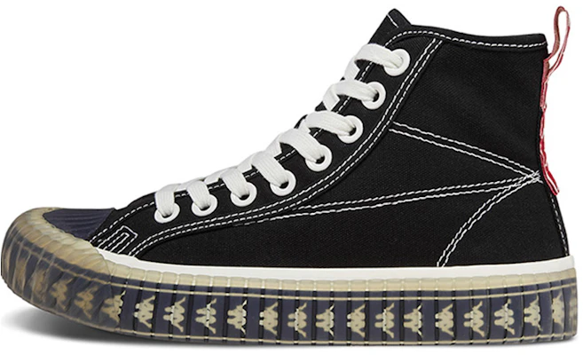 Kappa High-Top Lona 'Negro Blanco' K09Y5VS12-990 Buy Kappa High-Top Lona 'Negro Blanco' K09Y5VS12-990
