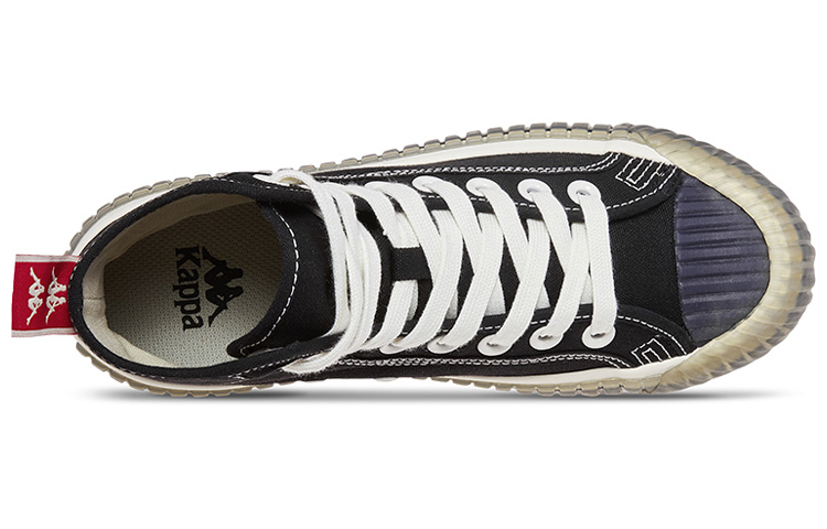 Kappa High-Top Canvas 'Black White' 圖 5