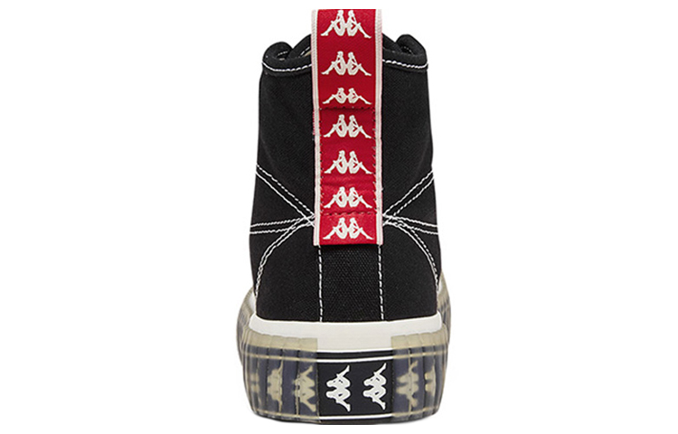 Kappa High-Top Canvas 'Black White' 圖 6