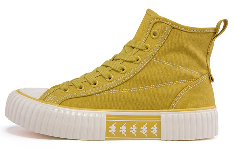 Kappa High-Top Canvas 'Cream Yellow' K0AY5VS55D-259