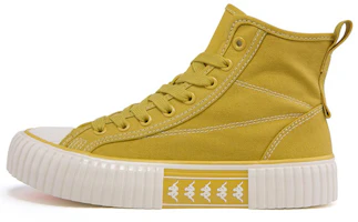 Kappa High-Top Canvas 'Cream Yellow' K0AY5VS55D-259 Kappa High-Top Canvas 'Cream Yellow' K0AY5VS55D-259