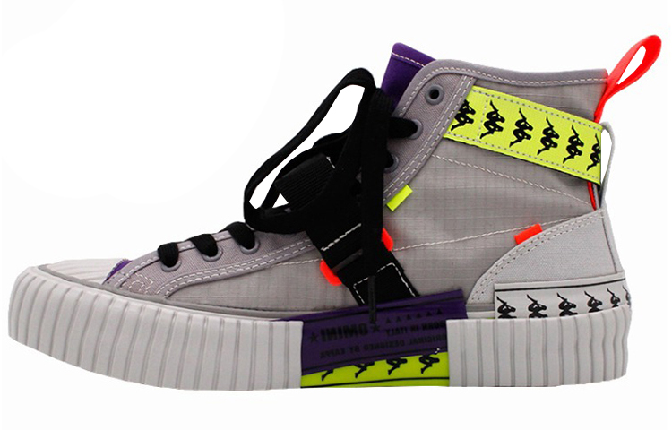 Buy Kappa 串標 高筒帆布鞋 灰