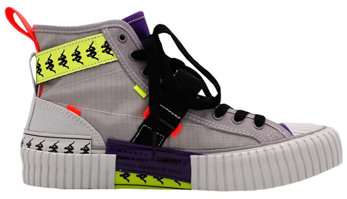 Kappa High Top Canvas 'Grey' K0AW5VS50-138 Order Kappa High Top Canvas 'Grey' K0AW5VS50-138