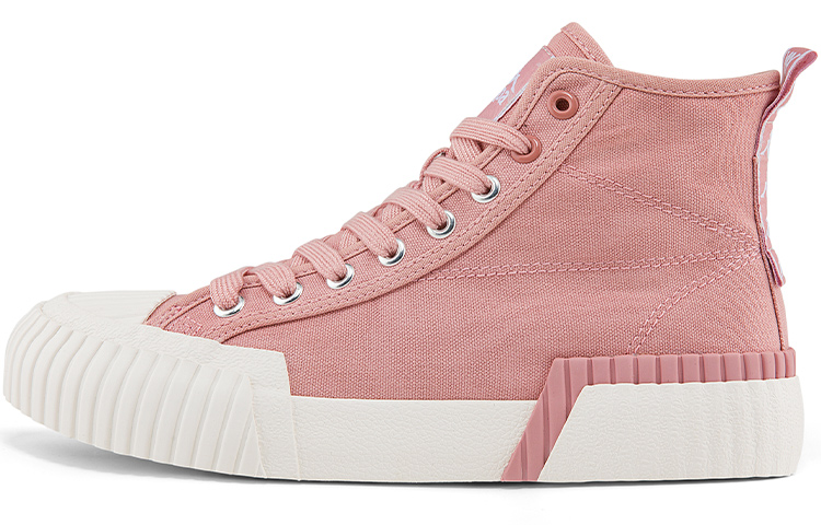 Kappa High-Top Canvas 'Silver Pink Academy'