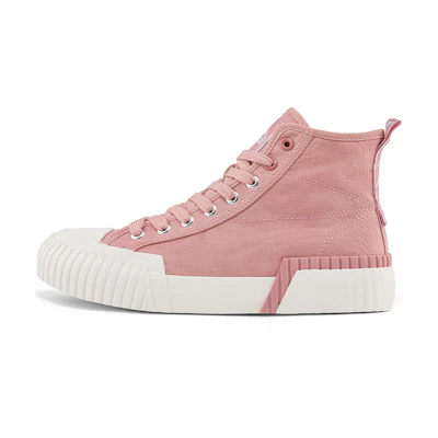 Kappa High-Top Canvas 'Silver Pink Academy'