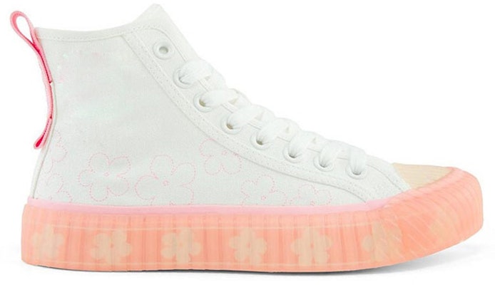 Kappa High-Top Kanvas 'Putih Pink' K0BW5VS22D-012 Order Kappa High-Top Kanvas 'Putih Pink' K0BW5VS22D-012