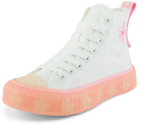 Kappa High-Top Kanvas 'Putih Pink' K0BW5VS22D-012 Lookbook Kappa High-Top Kanvas 'Putih Pink' K0BW5VS22D-012
