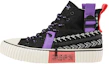 Buy Kappa High Top Casual Fashion Canvas Sneaker 'Black Sea Shell Purple' K0BY5VS01D-990A