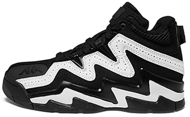 Kappa High-Top Retro Basketball 'Black White Patchwork' K09Y5CC72-990 Buy Kappa High-Top Retro Basketball 'Black White Patchwork' K09Y5CC72-990