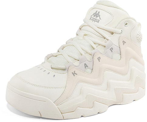 Kappa High-Top Retro Basketball 'Egret White' K0CZ5CC75-0106 Order Kappa High-Top Retro Basketball 'Egret White' K0CZ5CC75-0106