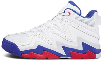 Kappa High-Top Retro Basketball 'White Blue' K0955CC72D-001 Kappa High-Top Retro Basketball 'White Blue' K0955CC72D-001