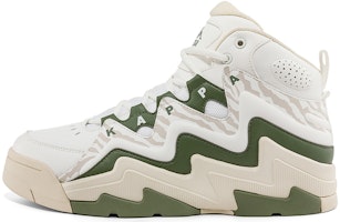 Kappa High-Top Retro Basketball Sneakers 'White Green' K0CZ5CC75-012A Kappa High-Top Retro Basketball Sneakers 'White Green' K0CZ5CC75-012A