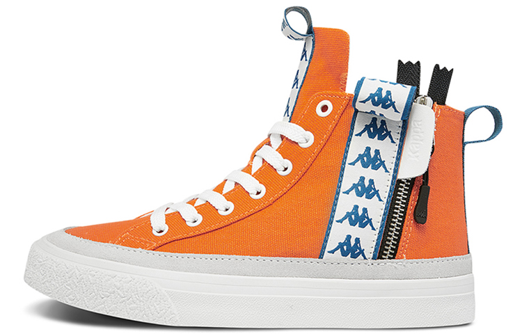 Kappa High-Top Skate Shoes 'Pumpkin Orange'