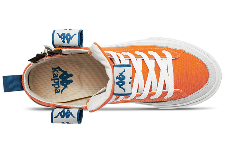 Kappa High-Top Skate Shoes 'Pumpkin Orange' 圖 4