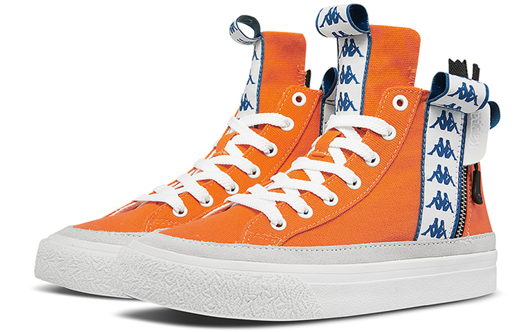 Kappa High-Top Skate Shoes 'Pumpkin Orange' 圖 5