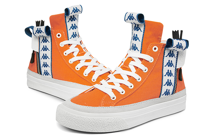 Kappa High-Top Skate Shoes 'Pumpkin Orange' 圖 6