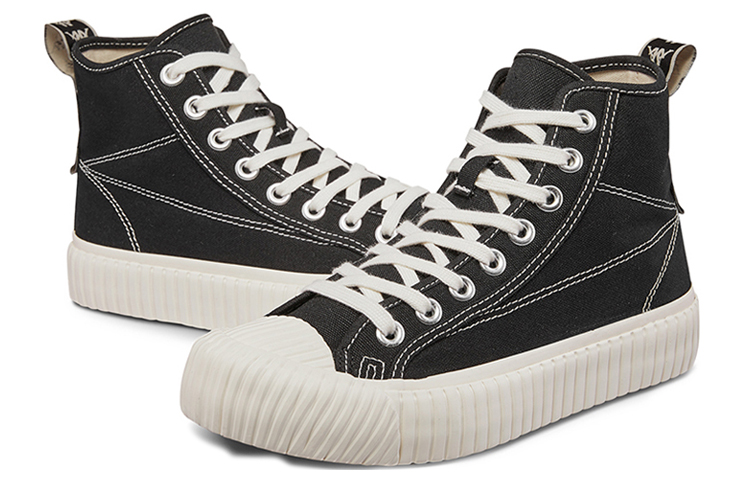 Kappa High-Top Sneaker 'Black' 圖 4