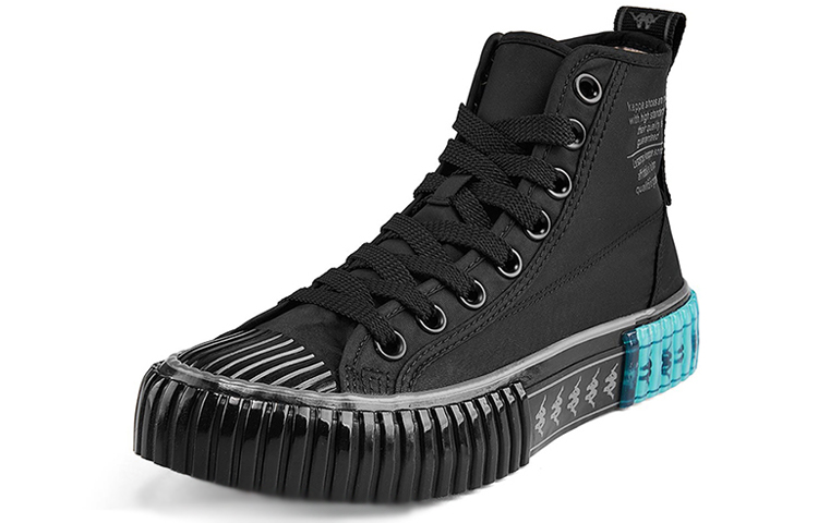 Kappa High-Top Sneaker 'Black' 圖 2