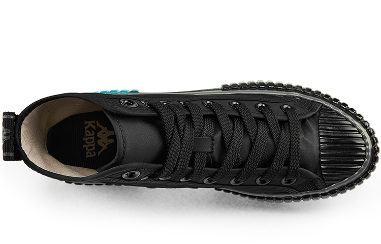 Kappa High-Top Sneaker 'Black' 圖 5