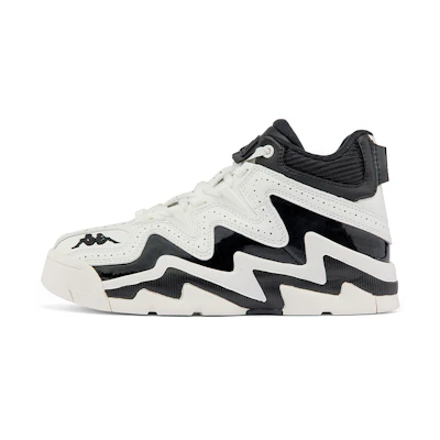 Kappa High-Top Sneaker 'Black and White'
