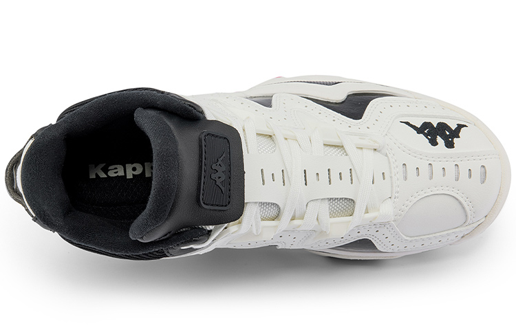 Kappa High-Top Sneaker 'Black and White' 圖 6